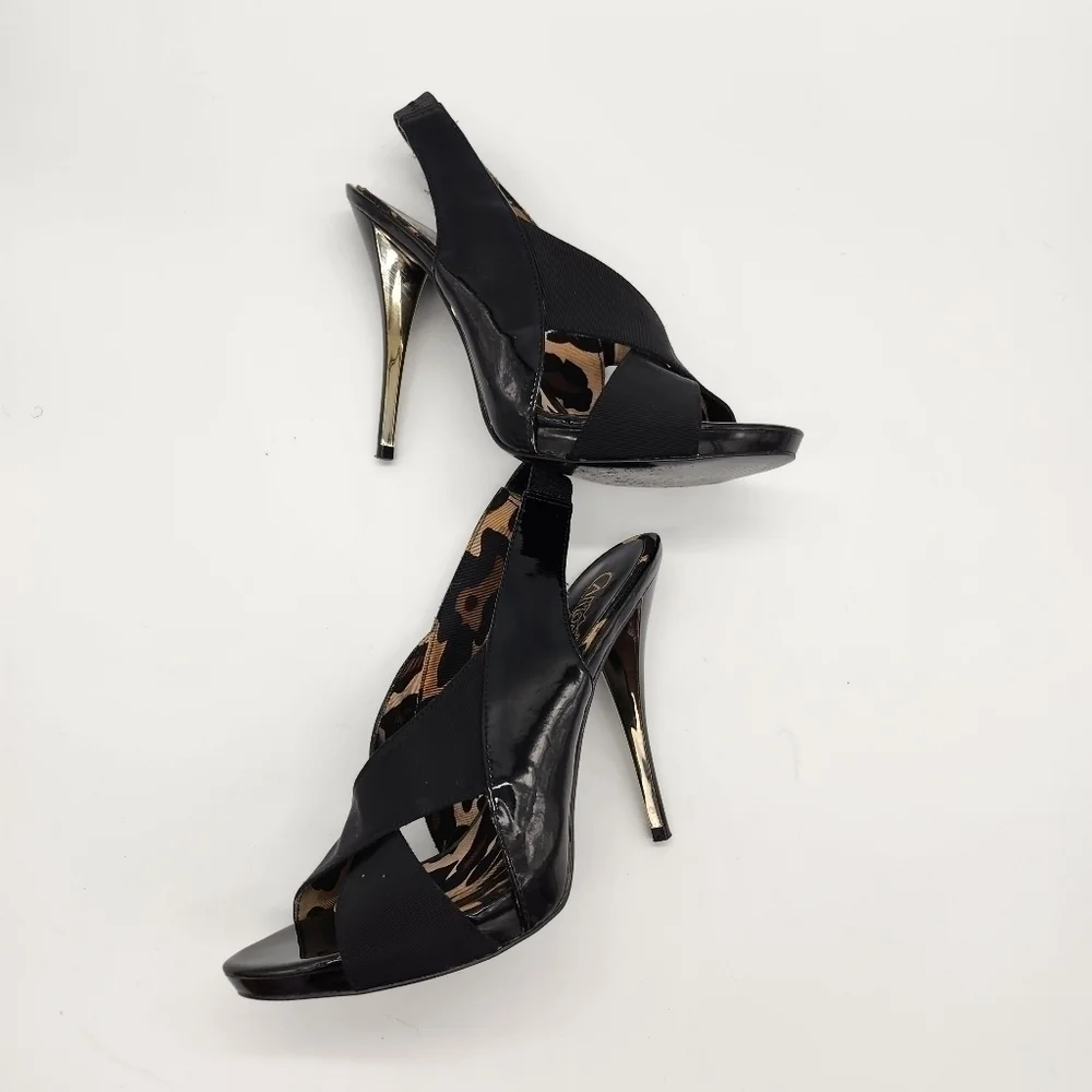 Carlos Santana Open-Toe Sandal Heels Size 8.5 Shoes